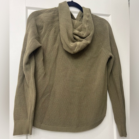 RALPH LAUREN Olive Green Hooded Sweater Lauren GREEN LABEL - Picture 3 of 7
